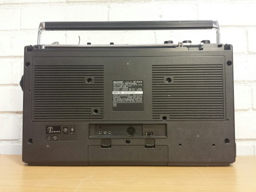 Sharp GF-6161H Ghetto Blaster, 1981