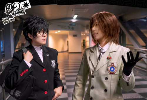 Parts of Akira and Akechi photo sets we’ve done, including some messing around after a shoot! 