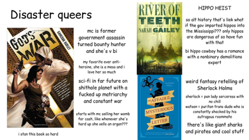 coolcurrybooks: Some fantasy and science fiction books with bisexual, pansexual, or otherwise multis