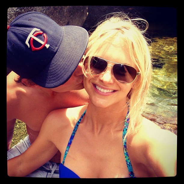 Wives and Girlfriends of NHL players — Justin & Jessie Braun