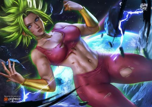 youngjusticer:  Hottest Saiyan.Kefla, by Logan Cure.