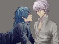 shionml:  Aoba x Clear drawing I made, I