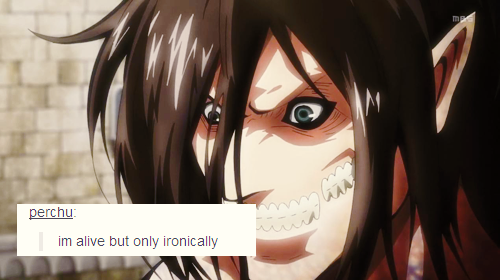 fujoshi-fish:  cecilplmer: SNK + text posts, part 2 (part 1)   Hahahahahhahahahah