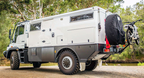 Earthcruiser Explorer XPR, 2021. An Australian-made all-terrain camper based on a Mercedes-Benz Unim