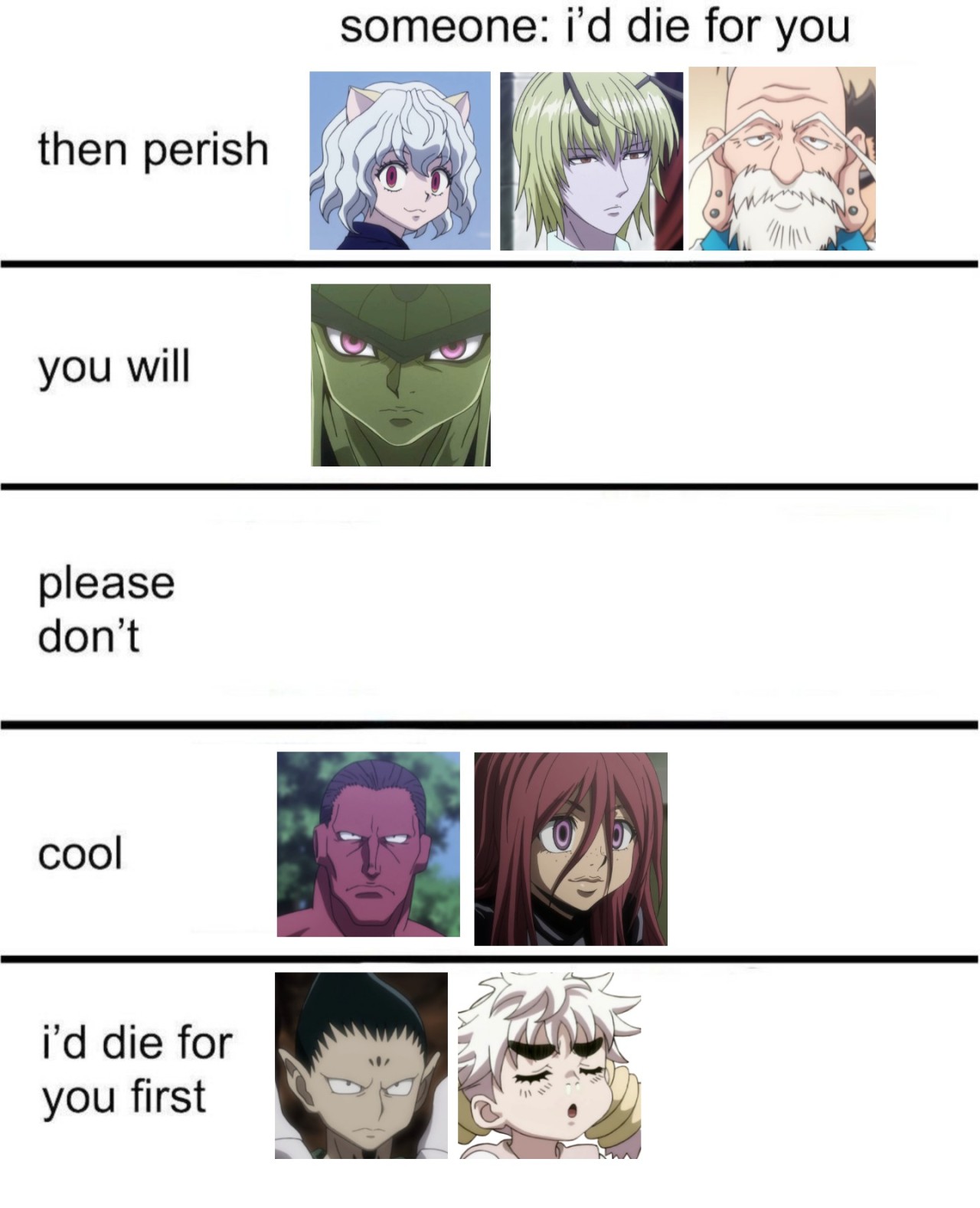 Hunter x Hunter Daily Memes