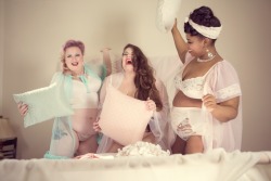 molotowcocktease:  Fat pin up slumber party