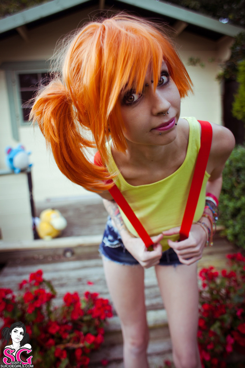 thedarksideofgruff:    Cheska - Cerulean Girl  Click Here For More Suicide girls
