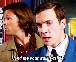 anthropomorphicimpala:  avafrankenstein:  sam’s face in the third gif gives me life   #grandparents 