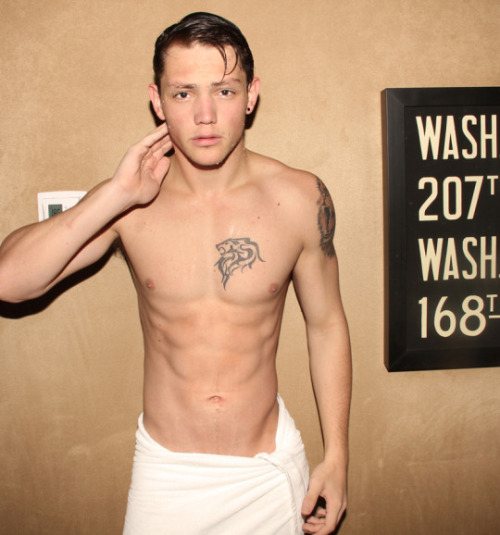 i-lads:  Young footballer in a towel