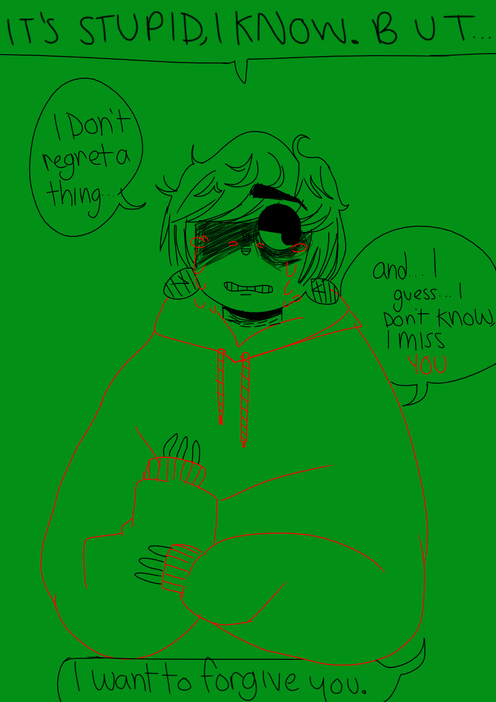 artisticalien44:  Don’t forget. I am the qUEEN OF TORDEDD ANGST