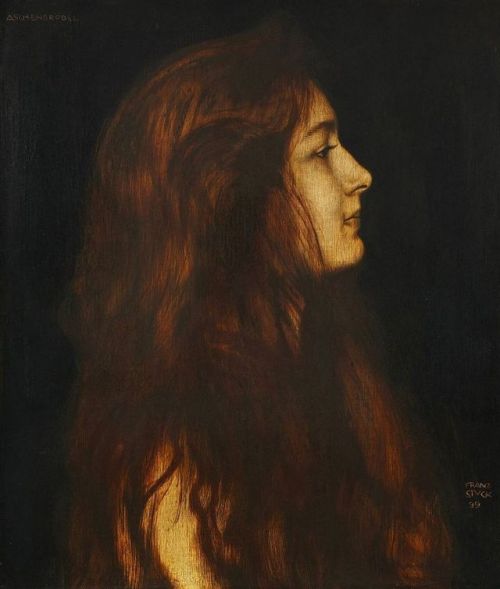 fritzundco: Franz von Stuck : Aschenbrödel / Cinderella , 1899