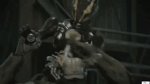 astromech-punk:Briareos vs Nyx (Appleseed Alpha 2014)