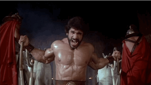 builddudebuild:aestheticsinmotion:Old-school aesthetics: Lou Ferrigno in “Hercules”
