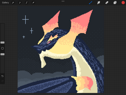 Pixel Drawing Of Legna From The 2nd Drakengard Been Enjoying It A Lot Lately!
