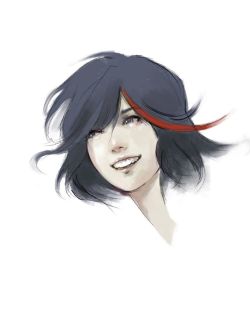 merkymerx:  Quick drawings of Ryuko merkymerx