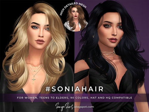 sonyasimscc:DOWNLOADSupernova Hair *FREE*Amanda Hair *FREE*Sonia Hair