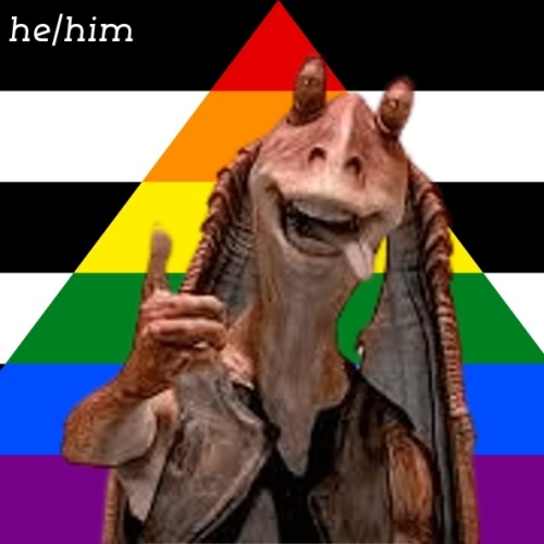 jar jar binks // straight ally - he/him