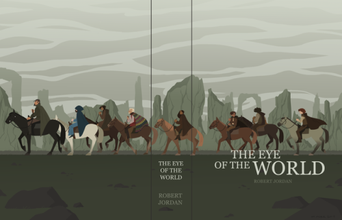 art-o-mancy: ok, here’s my finished The Eye Of The World cover illustration and rough idea of 