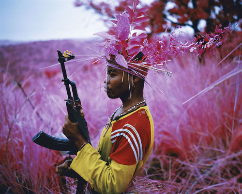 ehosk:  Richard Mosse - The Enclave (2012) From HUH. Magazine: “…shot using discontinued military surveillance film formerly used to identify camouflaged targets. Mosse and his team spent three years in eastern Congo to shoot the unsettling series,