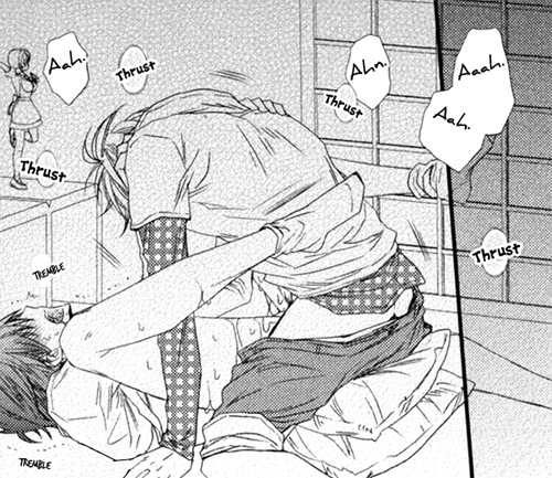 Edi's reading yaoi