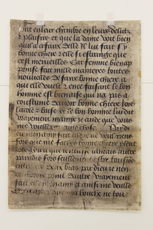 muspeccoll: Manuscript Monday: This week’s manuscript is one of just a handful in our collecti