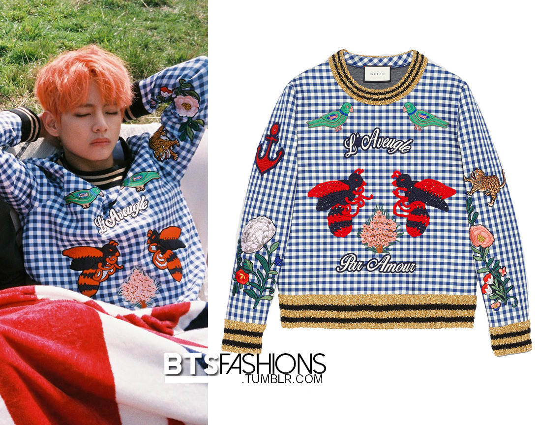 taehyung gucci hoodie