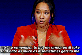 iriswestsallen:CANDICE PATTON on dealing with hate on social media at the #SeeHer Shethority Panel