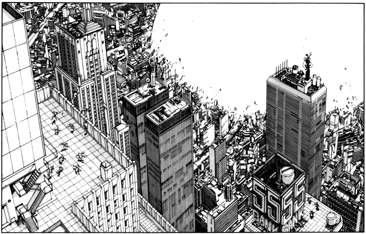 usemelikeacow:  Destruction of Neo-Tokyo, CE 2019 