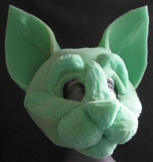 Furry Fursuit Foam Head Base Otter Foam Base 