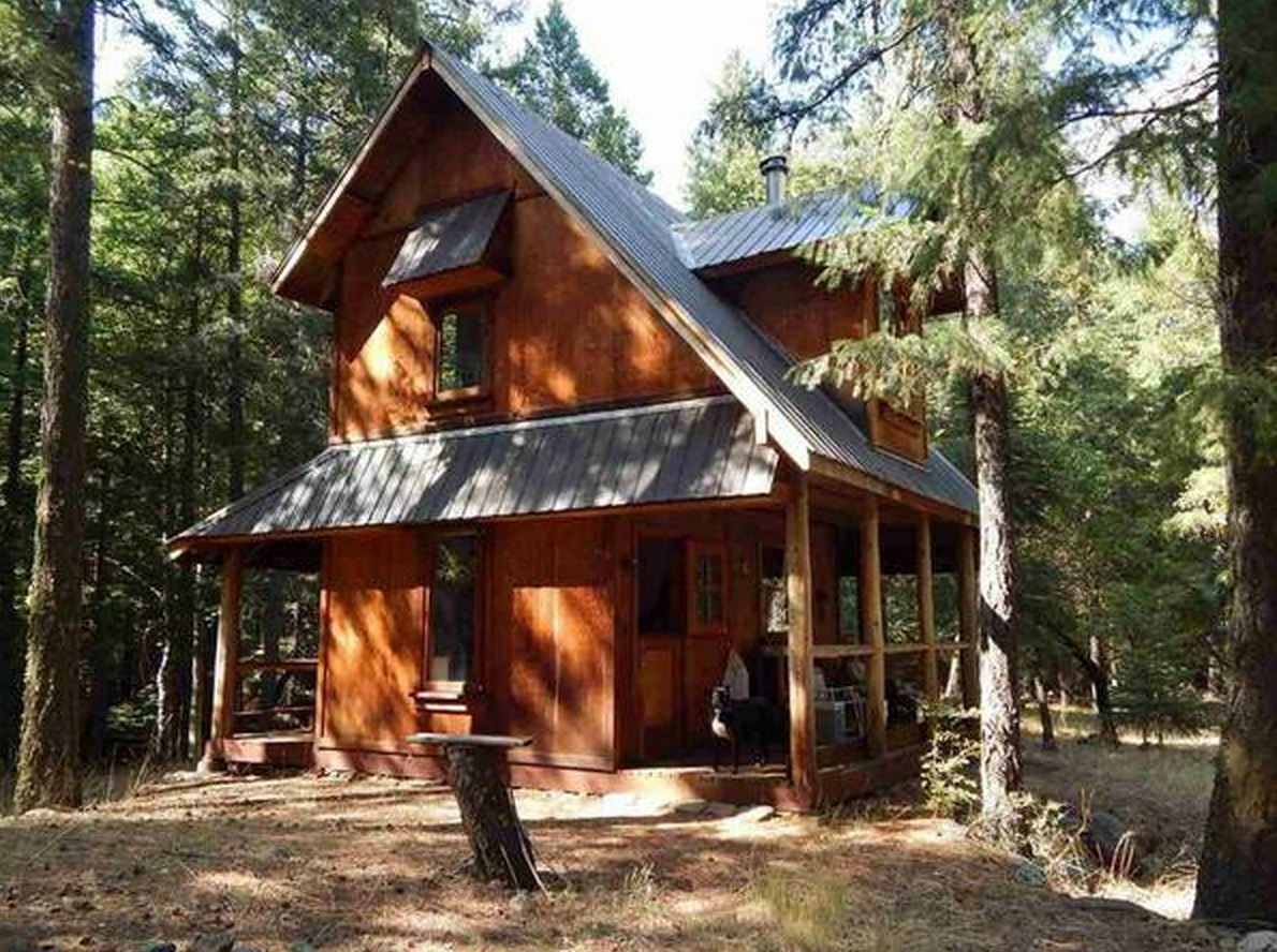 househunting:  $225000/studio off grid cabinSomewhere outside of Chico, CA