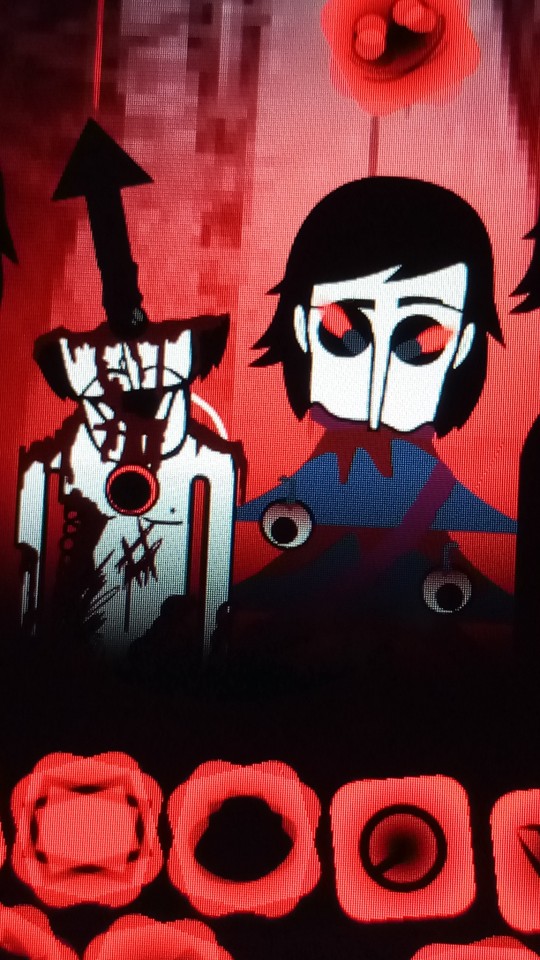 Is It Alright If You Drew Clockman And Pines From Frostbite V3: Red Ice, Also, Clockman Is The Heavy