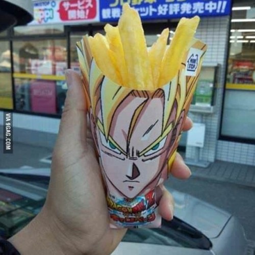 9gag:  French fries level over 9000!  adult photos