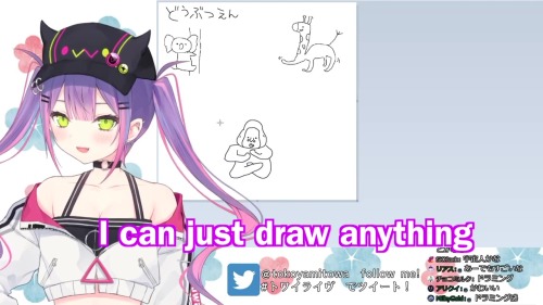 hoina-hysteria:Oh to have the self-confidence of an anime girl drawing animals in Paint live for tho