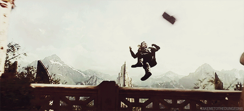 of-castles-and-converses:  spookymemekage:  LOKI SHAPE-SHIFTS INTO THOR I REPEAT
