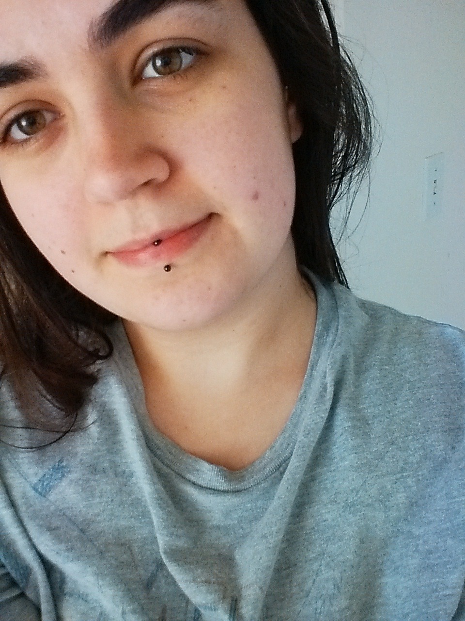 careforyourspirit:  to that anon that rudely said I only look cute with makeup on,