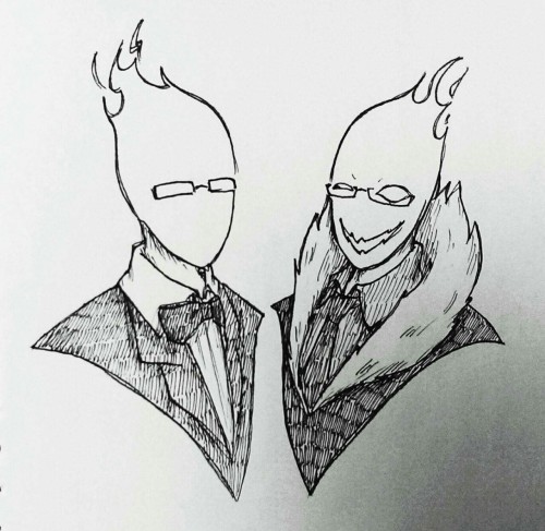 hope87210:  Which kind of grillby do you like, Undertale or Underfell? By the way, I like both of them :D  你喜歡那一種grillby,Undertale還是Underfell? 順帶一提,我兩個都喜歡:D