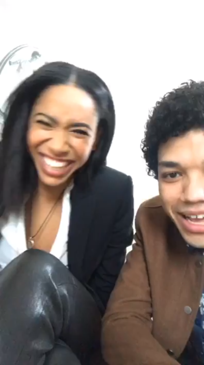 fullmoonlesbian:Justice, Shameik and Herizen did a livestream earlier before their interview 2/9/17