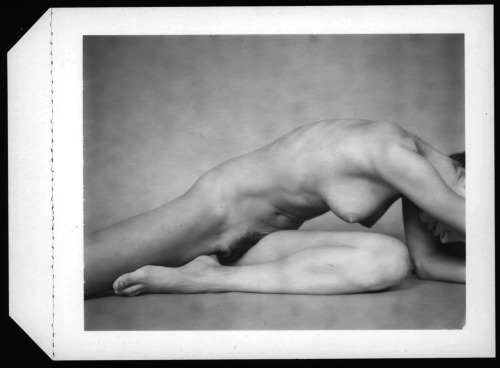 undresslikeapaillette:unpublished polaroid with my beloved Marc LagrangeAntwertpen 2014http://www.ma