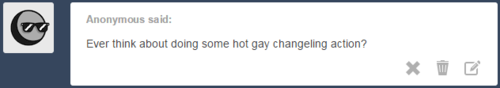 Answering more backlogged asks.I haven&rsquo;t. I wouldn&rsquo;t be opposed