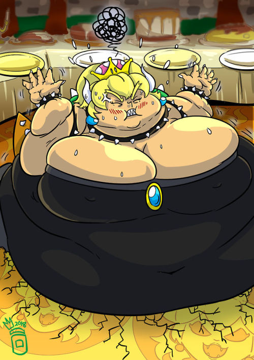 royaljellysandwich: Full Bowsette WG sequence, both variations. Commissioned by @tach0012