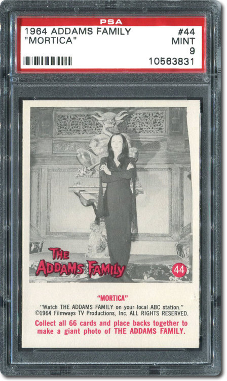 driveintheaterofthemind: Vintage Trading Cards - The Addams Family (1964) (Donruss)