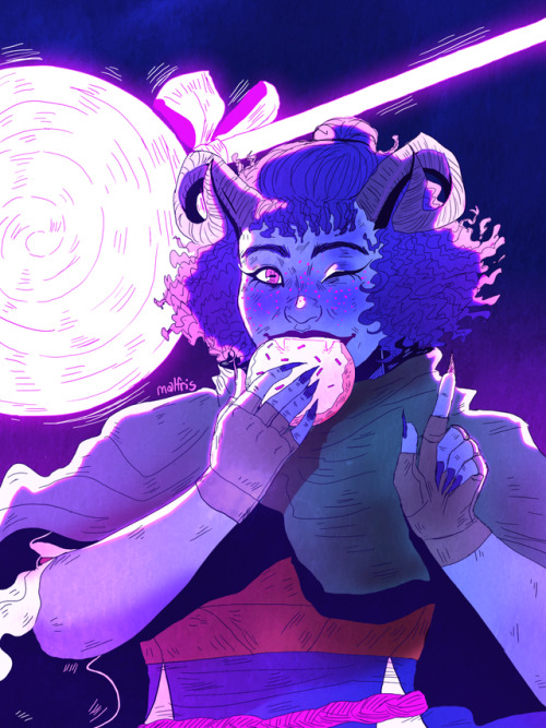 infernallegaycy: malfrisart: a redraw of an old jester piece! [id: an illustration of jester from th