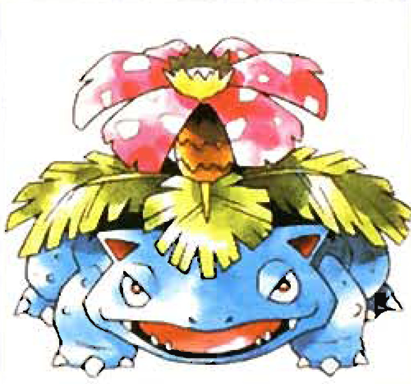 kanto-jhoto:The original Ken Sugimori artwork created for Pokemon Red and Blue can