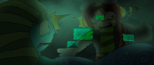 Who Would Make A Psychonauts Au Where Razputin Is Turbo And D'Art Is Vanellope... Not Me No Way.......
