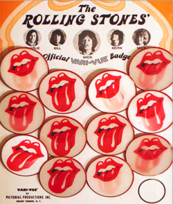 zgmfd:  The Rolling Stones Vari-Vue badges