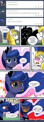 askgamingprincessluna:  Ask Gaming Princess Luna 034  &gt; u&lt; &lt;3 &lt;3 &lt;3