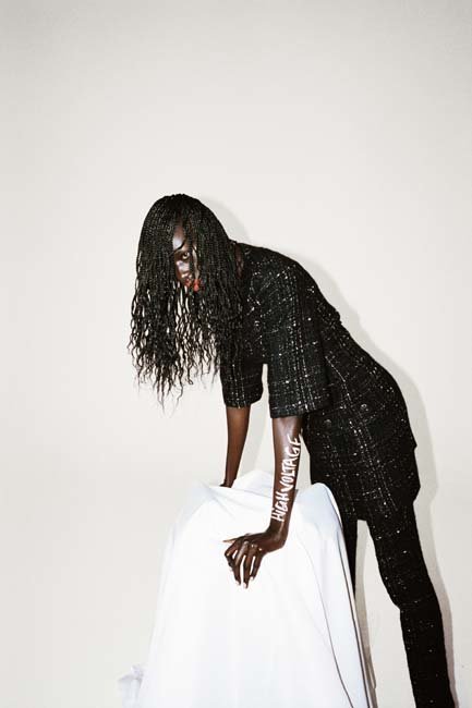aetsogard:  Ajak Deng for Oyster Magazine #105
