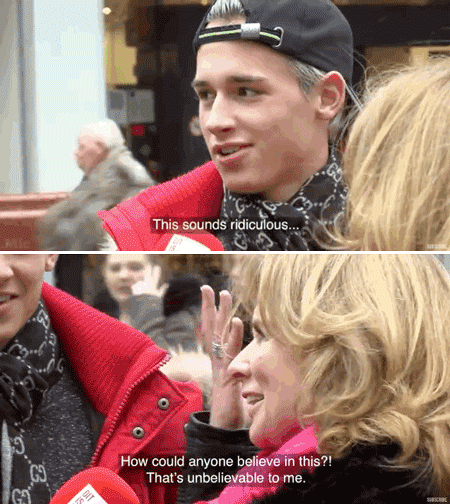 selweezus:  susiethemoderator:  micdotcom:  Watch: You have to see the look on their