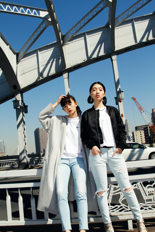 droptokyo:DROPSNAP! MIYU OTANI AND LEE MOMOKAInstagram: @drop_tokyo