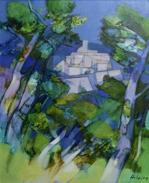 amare-habeo: Camille Hilaire (French, 1916 - 2004) Saint Paul de Vence, N/D Oil on canvas, 65 x